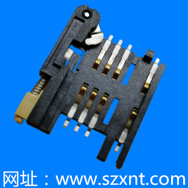 推桿式Sim 卡座 8Pin 同molex 912283005