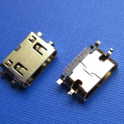 蘇州HDMI C TYPE SMT female Sinking0.8MM