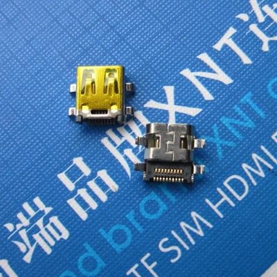 HDMI D TYPE Female Sink Shell DIP